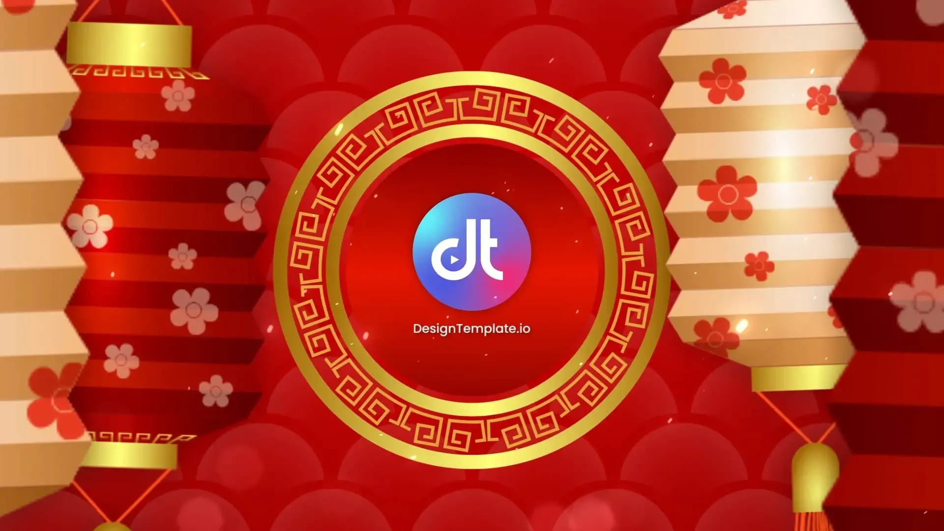 Chinese New Year Logo Animation